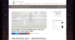 Desktop Screenshot of crystalally.com